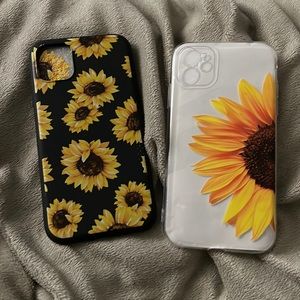 2 IPhone 11 rubber cases, each $10 or both for 16